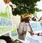 Supporters cheer victory for health care in Danville